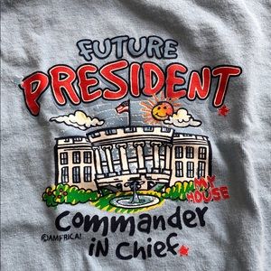 Future president tee shirt